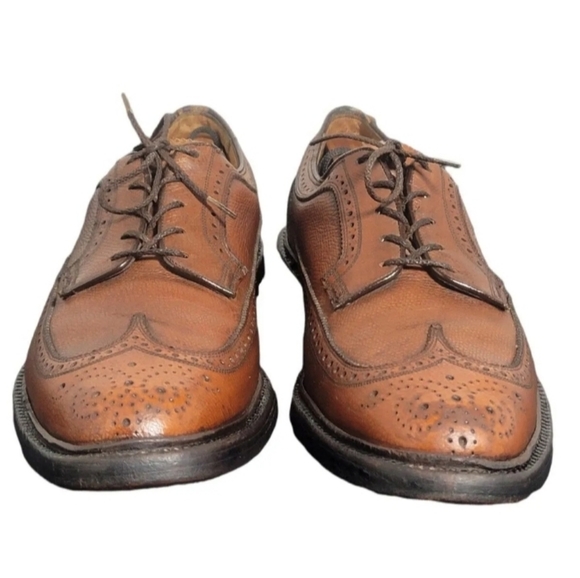 Vintage Florsheim Imperial V Cleat Men’s Shoes Size 10 1/2 C SB1 - Picture 2 of 13